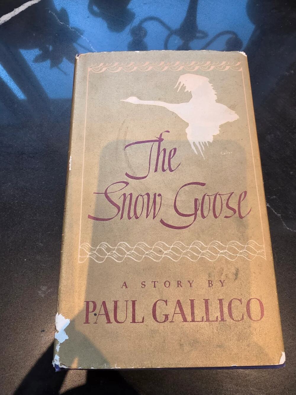 Vintage 1942 Hardcover "The Snow Goose" by Paul Gallico (Alfred A. Knopf)